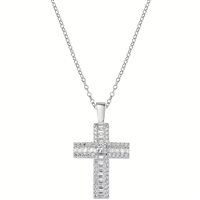 Collana Amen Donna Croci in Argento Zircone CLCRBABBBZ - CLCRBABBBZ